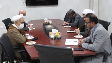 جلسه شورای اقامه نماز اداره کل منابع طبیعی بوشهر