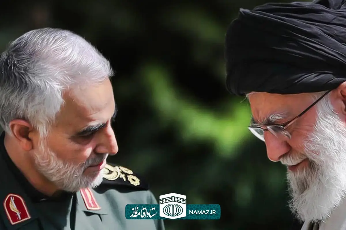 خاطره نمازی از شهید سلیمانی - عکسی که به درخواست حاج قاسم ثبت شد!