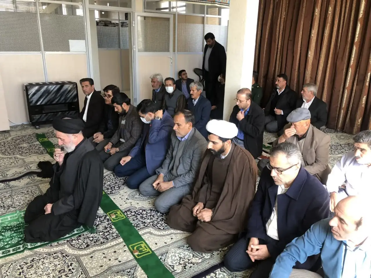 نماز وحدت بخش ادارات شهرستان رفسنجان در اداره تأمین اجتماعی