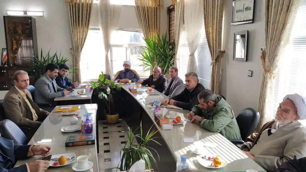 جلسه شورای اقامه نماز شهرستان قوچان استان خراسان رضوی