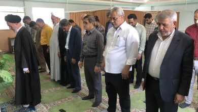 برگزاری نماز وحدت بخش ادارات شهرستان رفسنجان