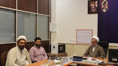 دیدار عضو شورای شهرداری منطقه 19 با مدیر اقامه نماز استان تهران