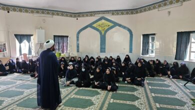 گفتمان های دانش آموزی با حضور استاد مرکز تخصصی نماز مشهد