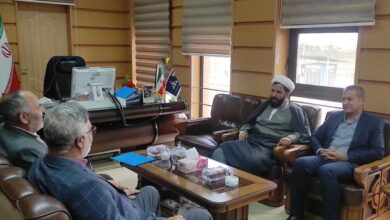 مدیر ستاد اقامه نماز استان با مدیر‌کل شرکت نفت چهارمحال و بختیاری دیدار کرد