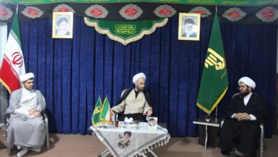 مدیر ستاد اقامه نماز استان با امام جمعه شهرستان خنداب دیدار کرد