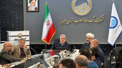 شورای اقامه نماز ادارهکل آب و فاضلاب استان البرز برگزار شد