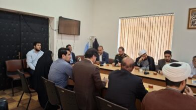 جلسه شورای اقامه نماز شهرستان داورزن برگزار شد