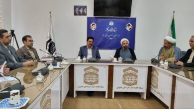مدیر کل راهداری و حمل نقل جاده ای خراسان جنوبی با مدیر ستاد اقامه نماز دیدار کرد