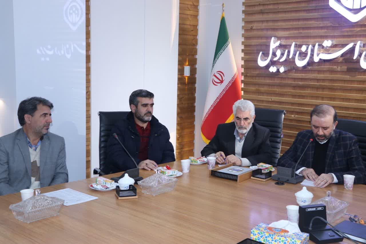 جلسه شورای اقامه نماز مدیریت درمان تامین اجتماعی استان اردبیل برگزار شد
