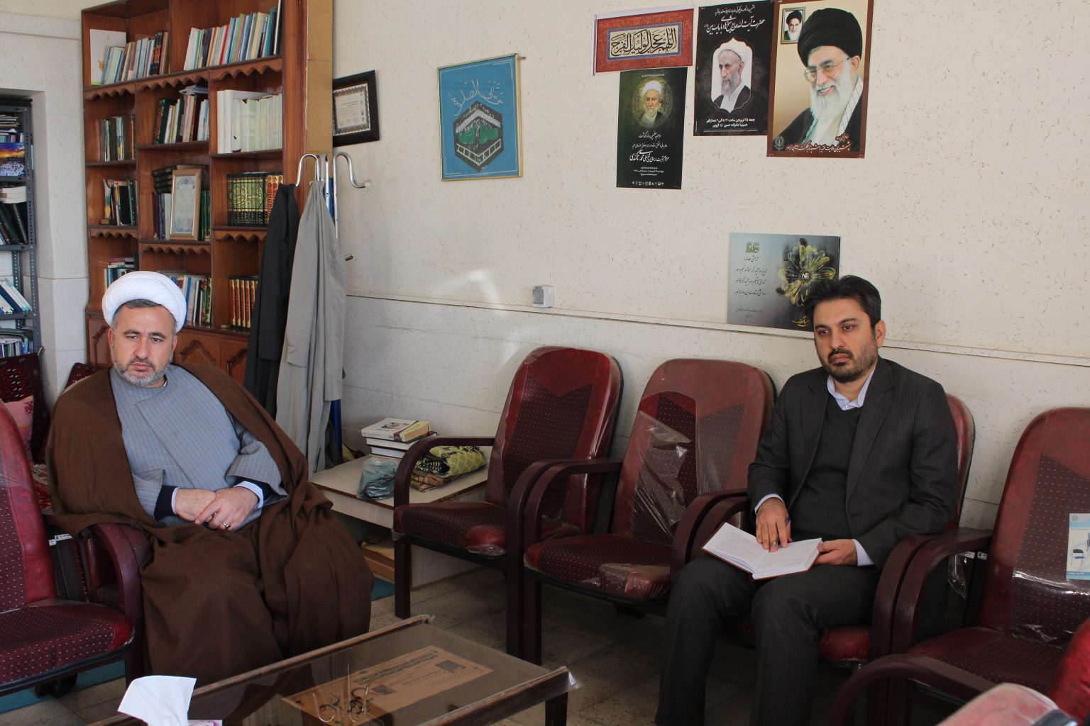 مدیر سازمان حج وزیارت استان قزوین با مدیر ستاد اقامه نماز دیدار کرد