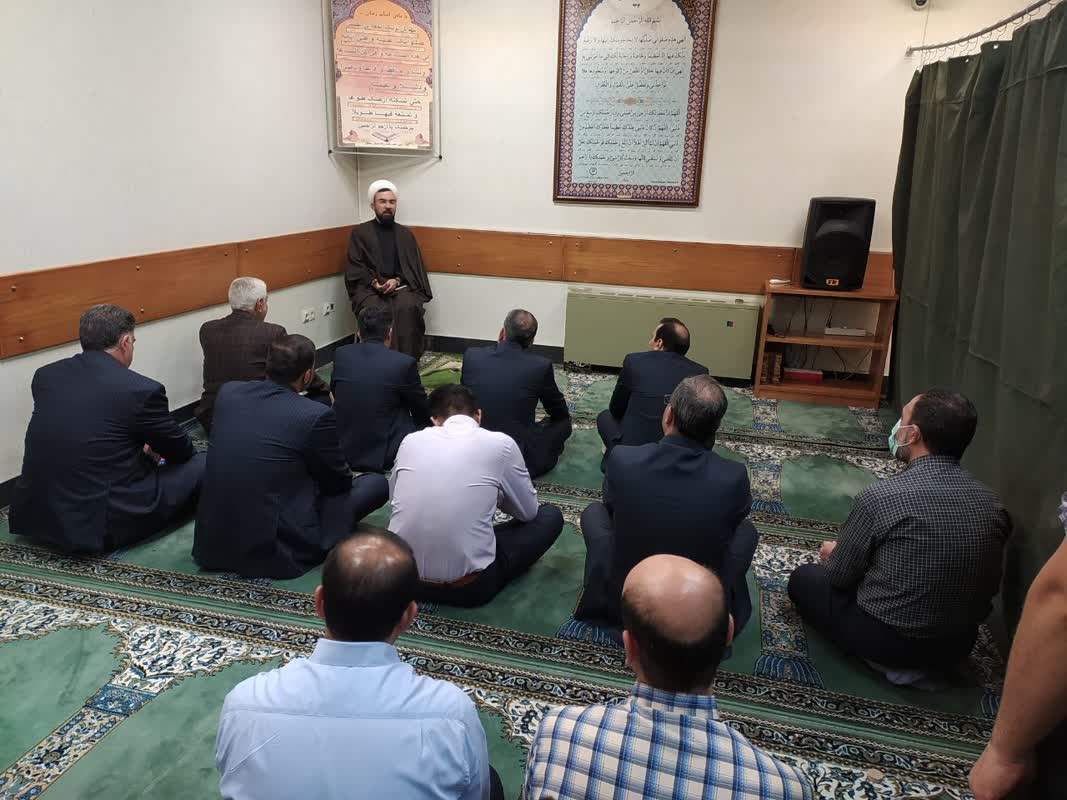 جلسه شورای اقامه نماز بانک رفاه استان سمنان برگزار شد