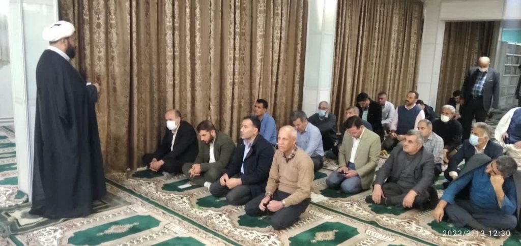 نشست نماز ویژه اقامه کنندگان نماز استانداری برگزار شد