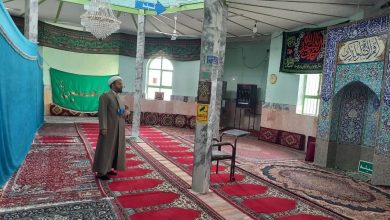 بازدید از مساجد و نماز خانه های بین راهی محور بیرجند -زاهدان