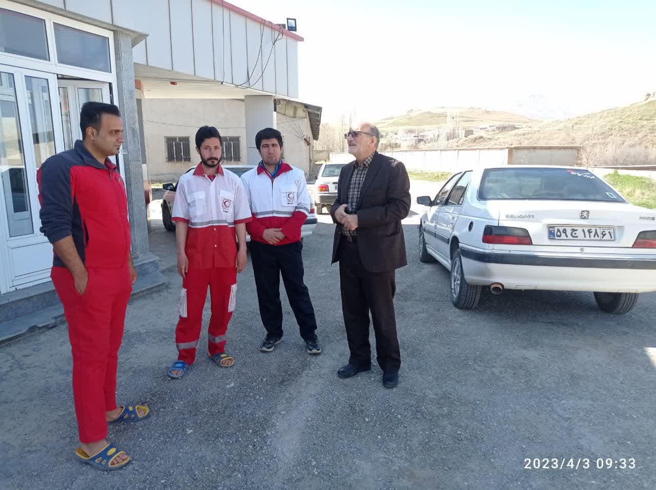 بازدید مدیر ستاد اقامه نماز استان کردستان از ویژه برنامه های مجتمع خدماتی آسایش