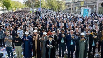 نماز عید سعید فطر در چهارمحال و بختیاری اقامه شد