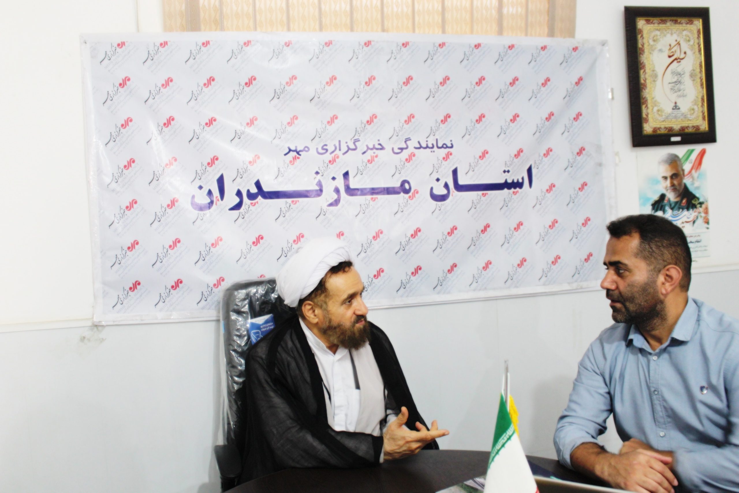 مدير ستاد اقامه نماز مازندران از خبرگزاری مهر استان بازدید کرد