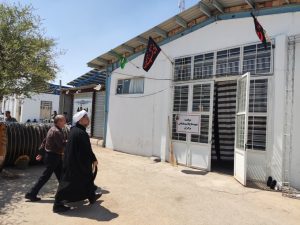 مدیر نظارت و ارزیابی ستاد اقامه نماز مرکز از فضاهای اقامه نماز مرز مهران بازدید کرد