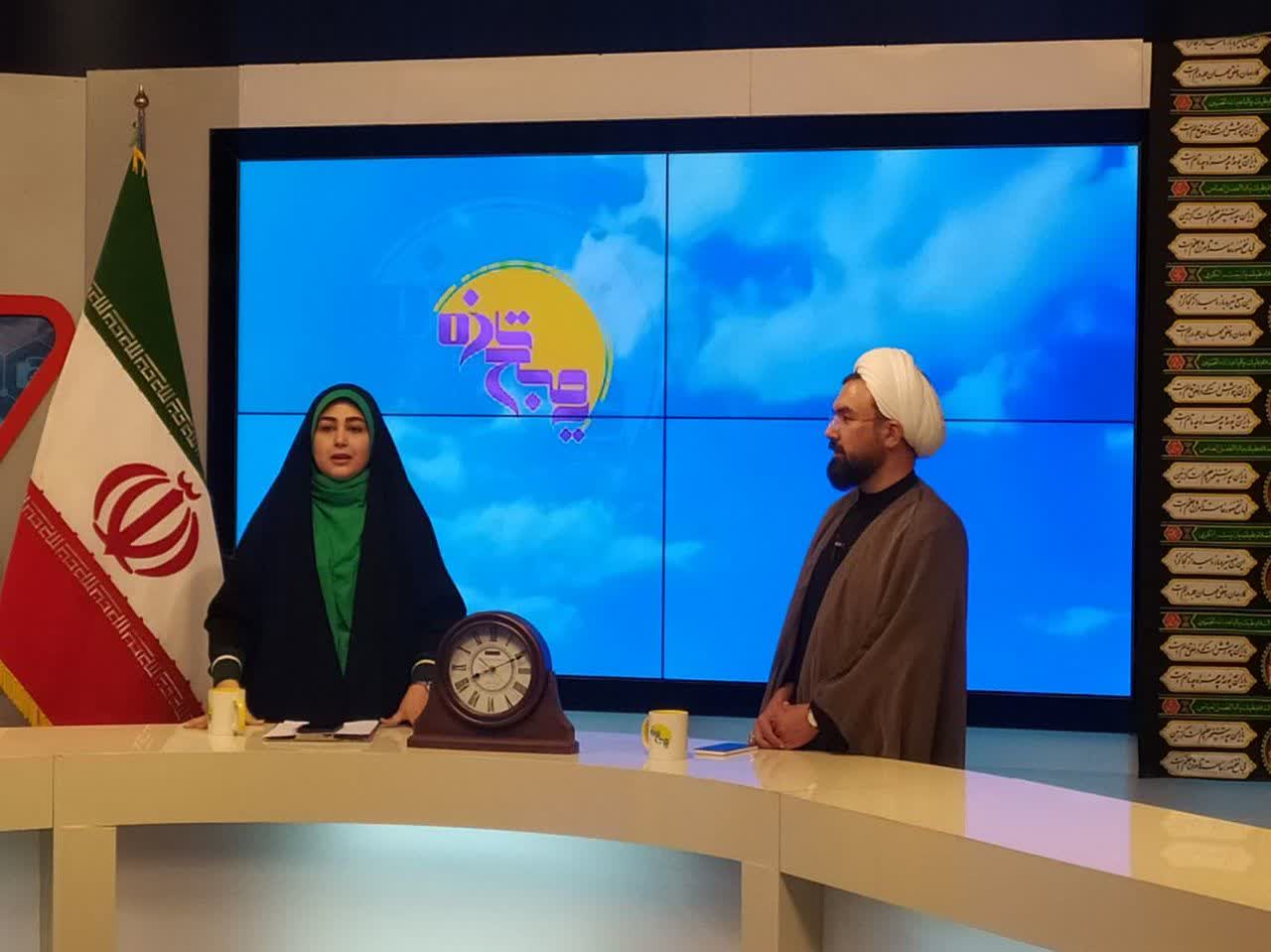مدیر ستاد اقامه نماز استان سمنان به مناسبت دهه ترویج نماز در برنامه تلویزیونی استانی یه صبح تازه حضور یافت