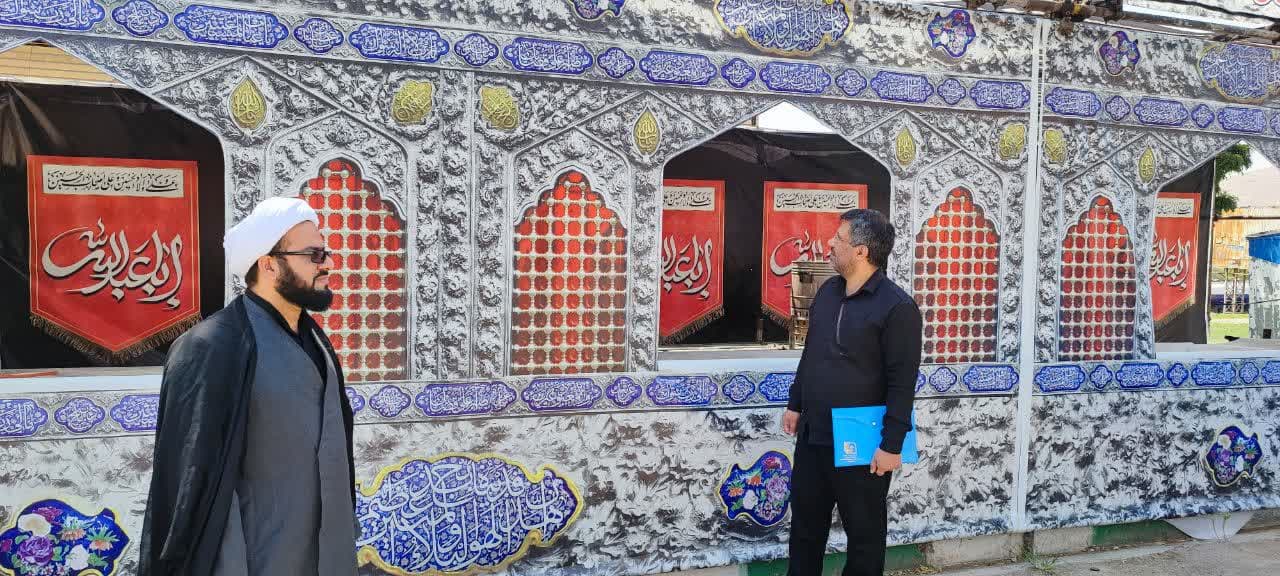بازدید از نمازخانه ها، مساجد و موکب های بین راهی ورودی شهرستان خرم آباد