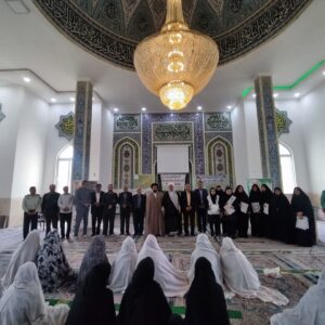 نشست نماز و زنگ نماز ویژه دانش آموزان دبیرستان سما آزادشهر