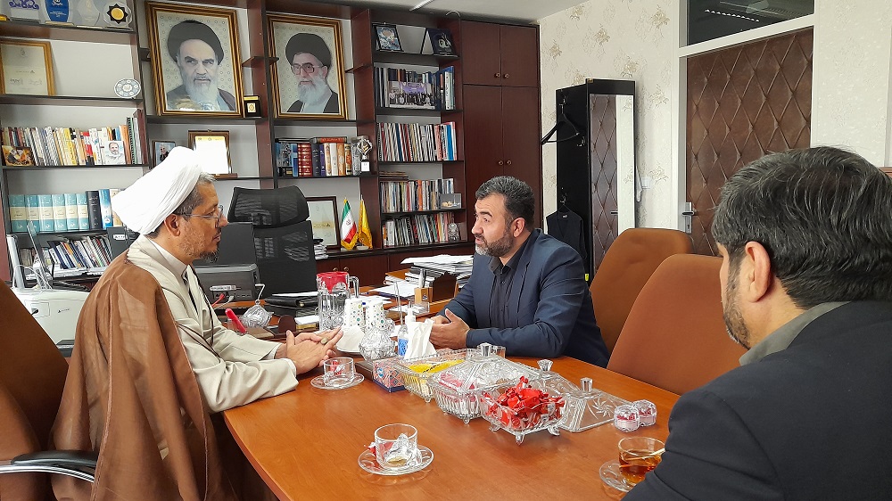 مدیر ستاد اقامه نماز قم با مدیرعامل شرکت گاز استان دیدار کرد