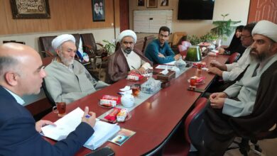 جلسه مشترکی فی مابین مدیر ستاد اقامه نماز و ریاست مدارس استثنایی آموزش و پرورش استان تشکیل شد