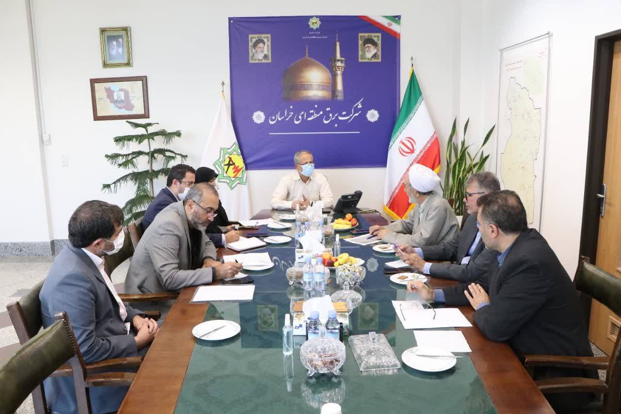 جلسه شورای اقامه نماز شرکت برق منطقه ای خراسان تشکیل شد