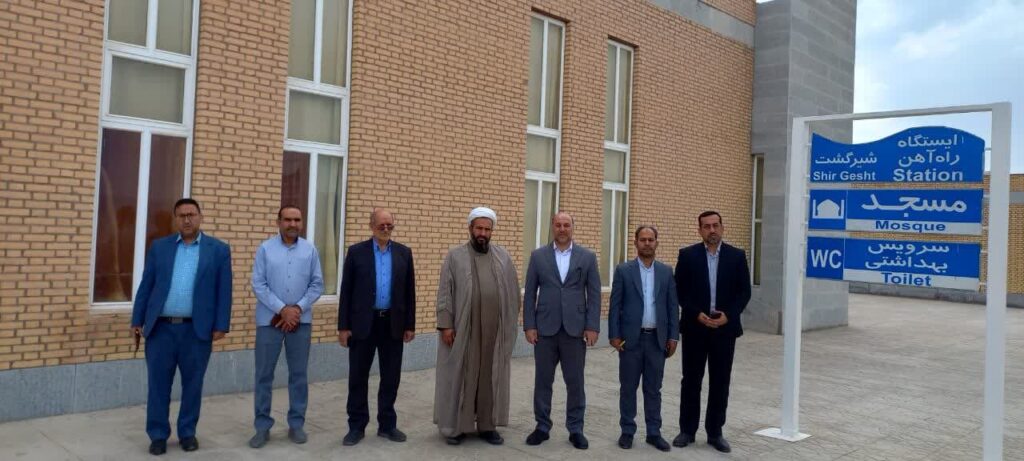 نماز خانه های بین راهی ایستگاه های راه آهن محور طبس به مشهد مورد بازدید قرار گرفت 