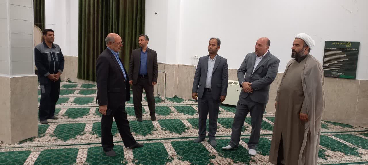 نماز خانه های بین راهی ایستگاه های راه آهن محور طبس به مشهد مورد بازدید قرار گرفت