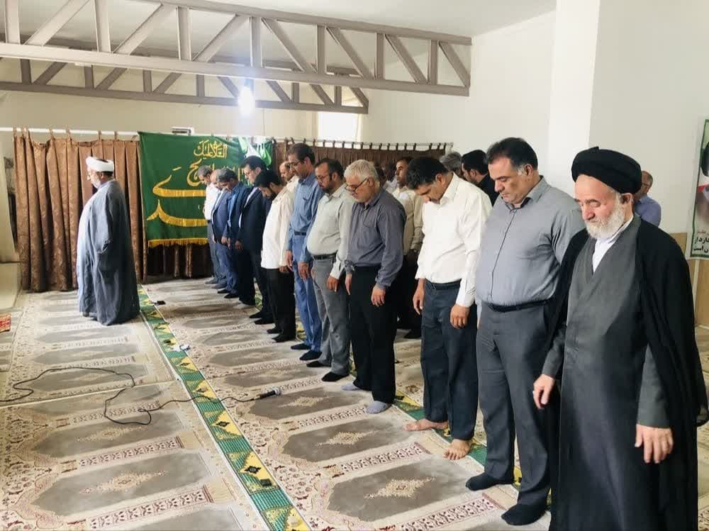 اقامه نماز وحدت بخش ادارات شهرستان رفسنجان