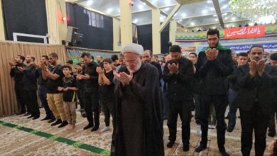 نماز ظهر عاشورا در شهر های استان کردستان اقامه شد