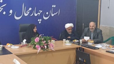 جلسه شورای اقامه نماز دانشگاه فرهنگیان چهارمحال و بختیاری برگزار شد