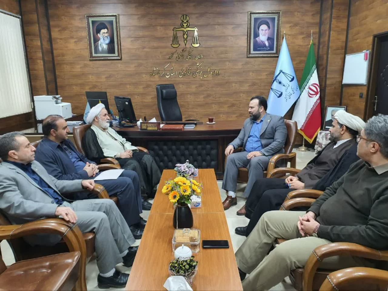 جلسه شورای اقامه نماز اداره کل پزشکی قانونی استان کرمانشاه برگزار گردید