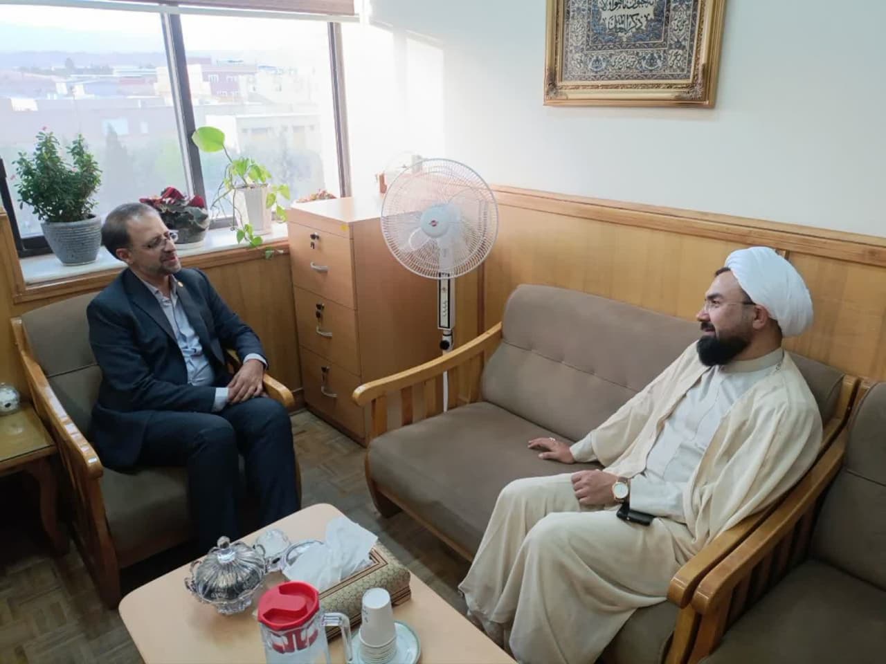 دیدار با مدیرکل کتابخانههای عمومی استان سمنان