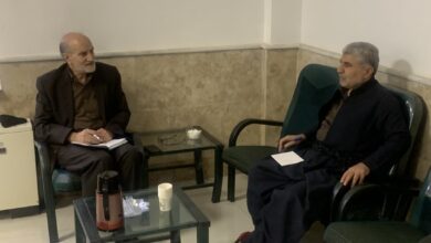 دیدار مدیر ستاد اقامه نماز کردستان با مدیر مرکز بزرگ اسلامی سنندج