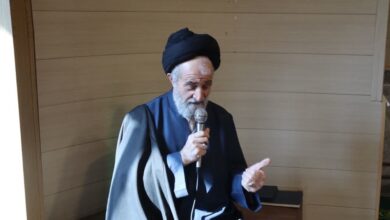 اقامه نماز وحدت بخش ادارات شهرستان رفسنجان در اداره آب و فاضلاب شهرستان