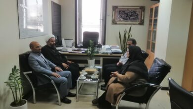 مدیر ستاد اقامه نماز بامدیر کل دفتر امور شهری استانداری خراسان جنوبی دیدار کرد
